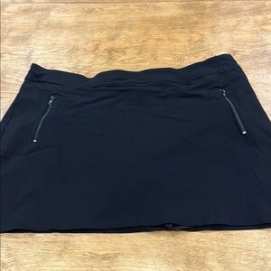 Ruby Rd Black Athletic Skort